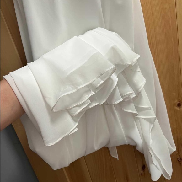 Azazie Evalleen ivory A12 bridesmaid dress - Picture 7 of 10